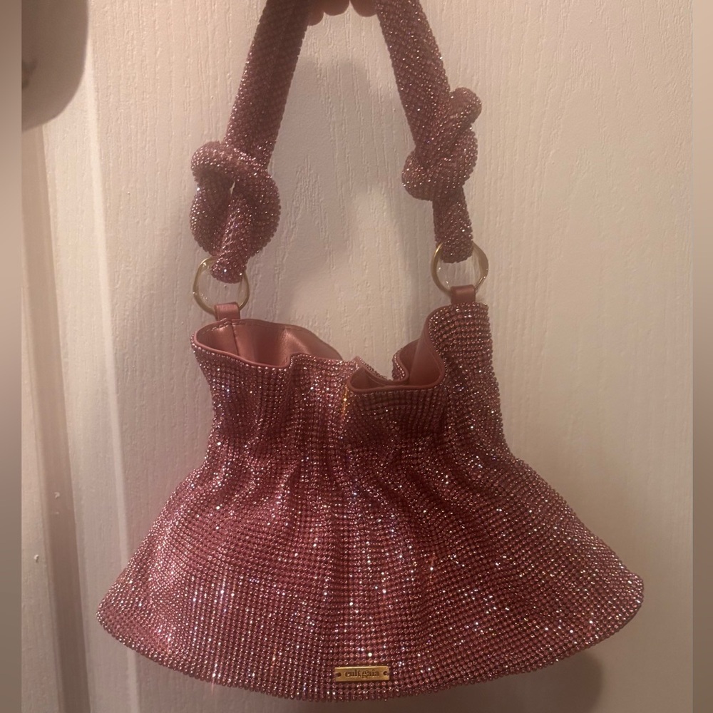 Cult Gaia Lilac Beaded Mini Bag - Picture 2 of 3